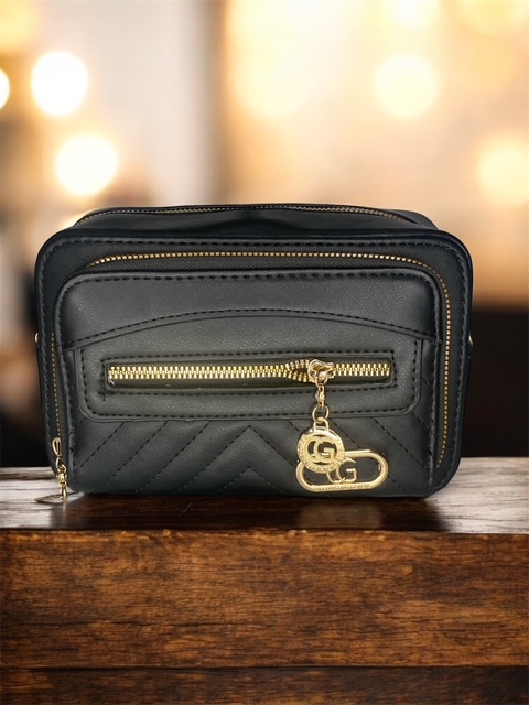 Women's Handbag with Change Purse and Broad Strap - Pink - Image 3