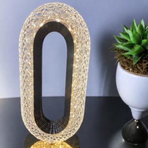 LED Crystal Acrylic Lamp